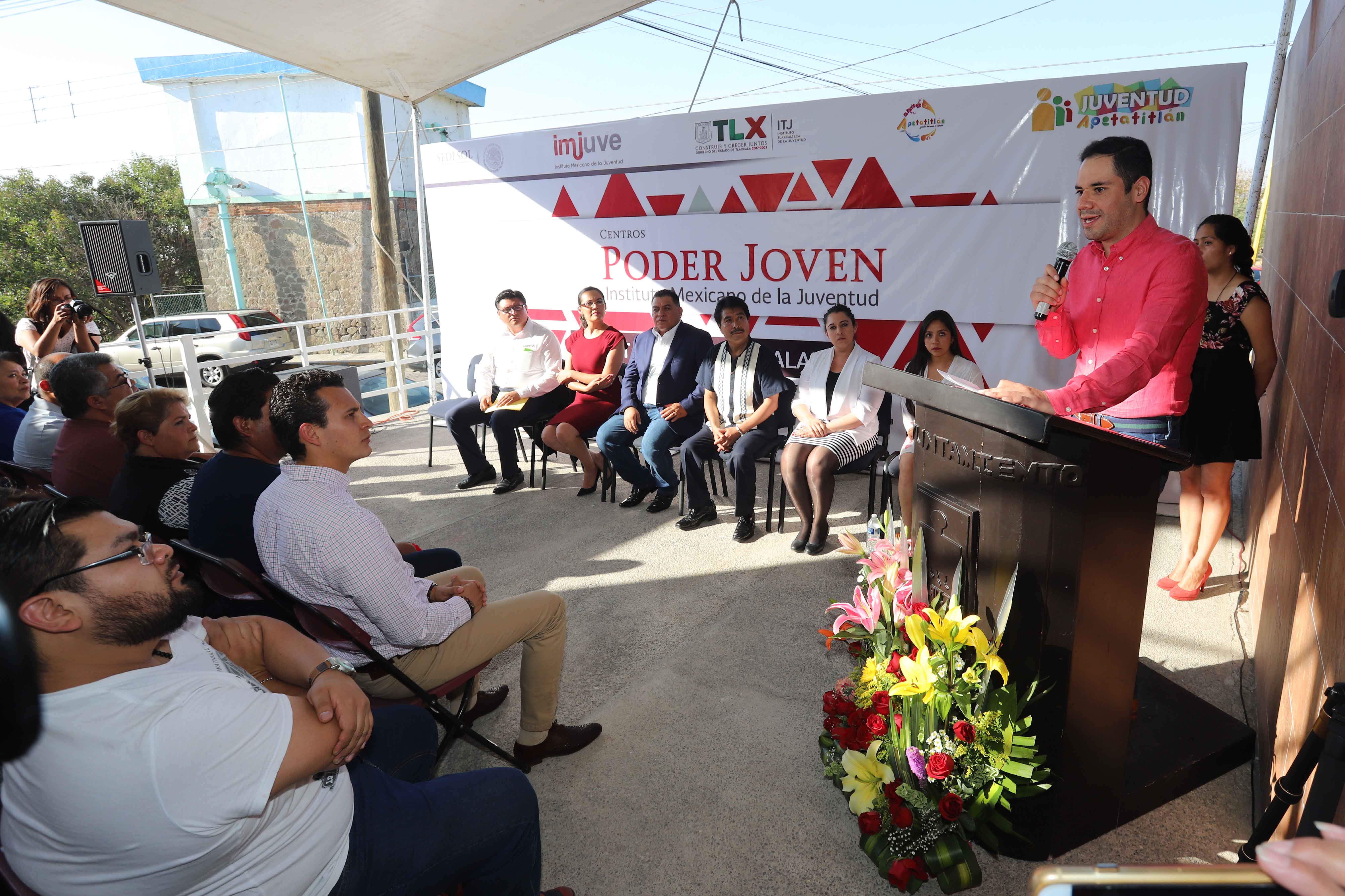 Inaugura ITJ Centro Poder Joven en Apetatitlán